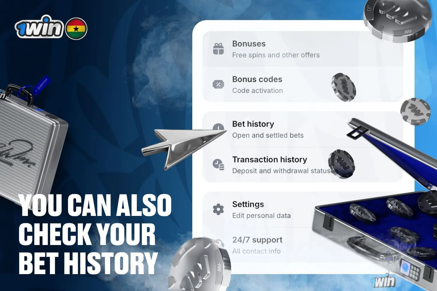 check your bet history